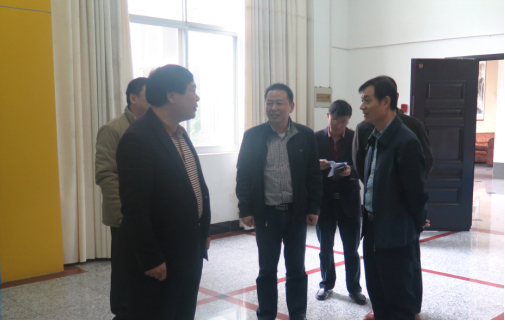 龍巖市新羅區區長陳金龍蒞臨我司視察調研工作